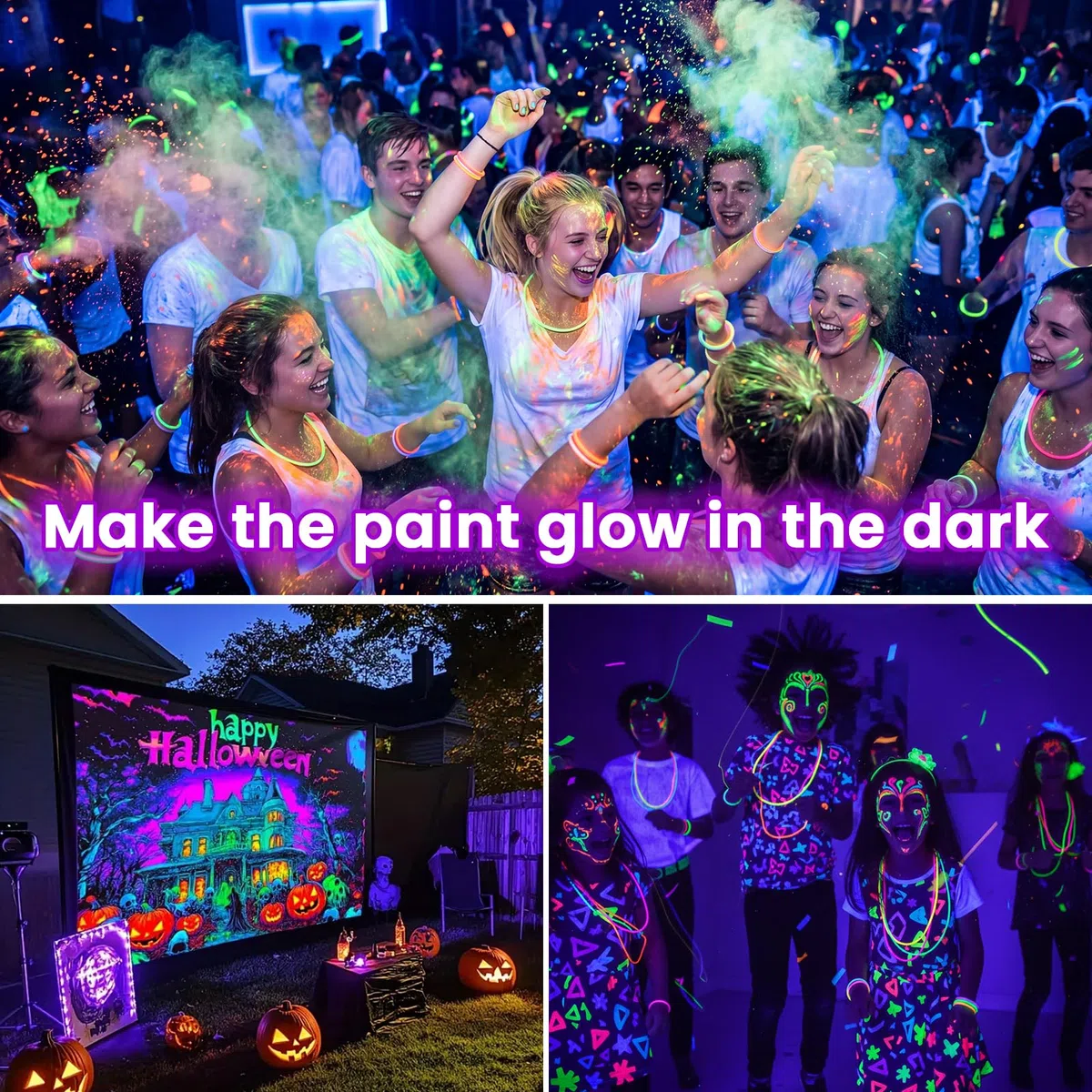 2 Pezzi Lampadina UV 15W, Lampadina Luce Nera E27, 395-400nm Black Light Bulb, Lampadina Ultravioletti per Festa Glow, Acquario, Bar, Poster Fluorescente, Halloween, Discoteca