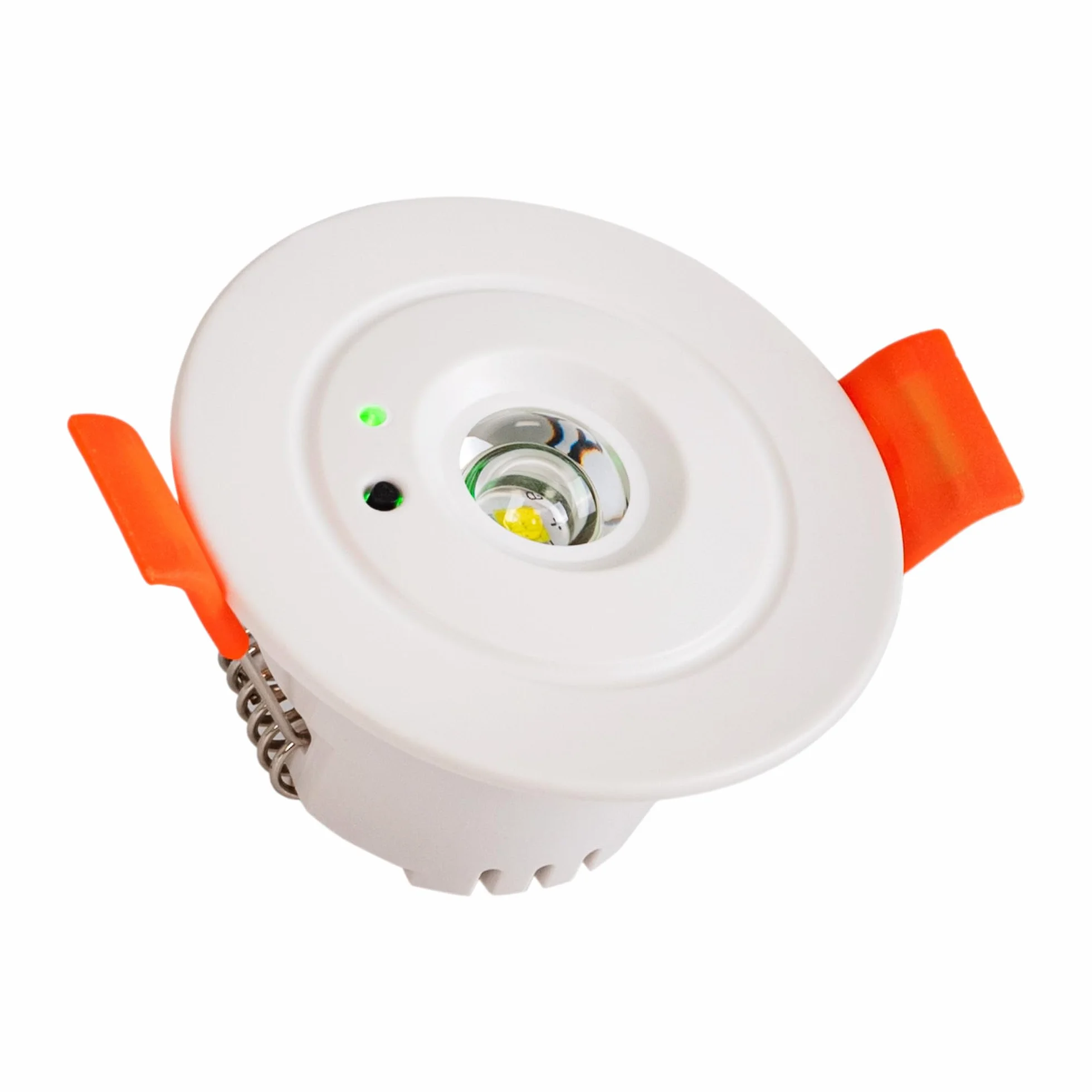 BARCELONA LED Luce di Emergenza LED 3W da Incasso Ø60mm 6000K | LED 3W, incasso Ø60mm, bianco freddo 6000K, autonomia 3h, 250lm, batteria LiFePO4, IP20 interno