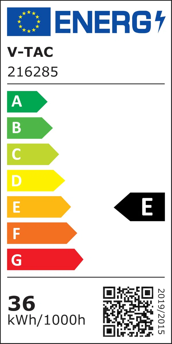 V-TAC Plafoniera LED Impermeabile 120 CM da Esterno - 36W - PRO SERIES - Lampada Rettangolare da Soffitto e Parete - 4320 Lumen - per Garage, Negozio, Magazzino - Tubo LED - Luce 4500K Bianca Naturale
