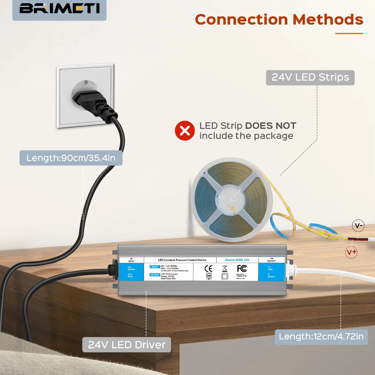 Trasformatore LED 220 24V 150W Esterno Alimentatore Driver IP67 Impermeabile Adattatore AC 220V a DC 24V 6.25A Transformer Interruttore Netzteil Trasformatori Tensione per Striscia LED