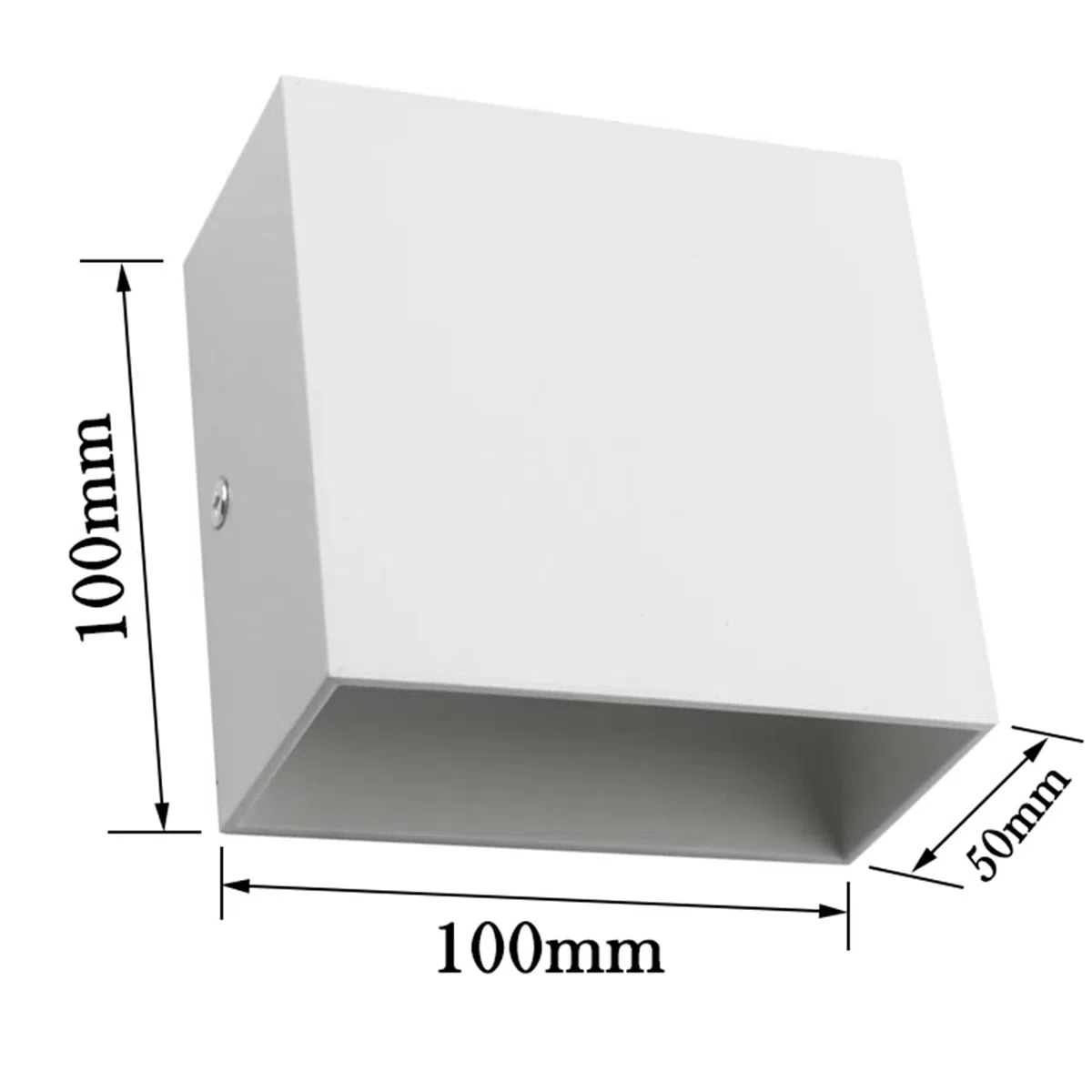 Voltix Set di 2 Applique da Parete LED per Interni, 12W Bianco Naturale, Lampada da Parete Moderna, Illuminazione per Soggiorno, Camera da Letto, Corridoio (Luce Naturale-4000K)
