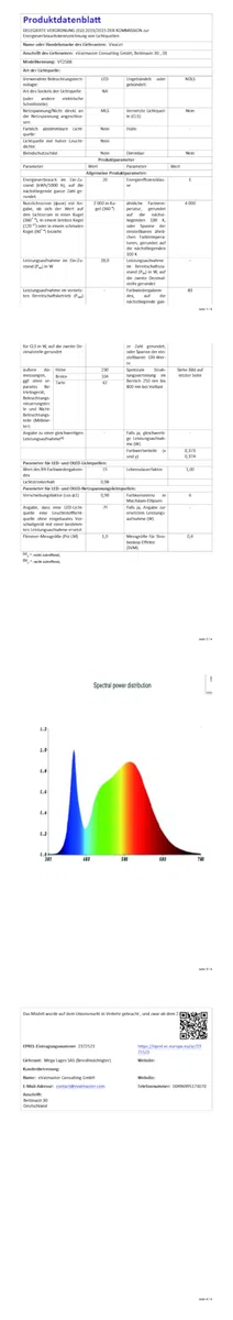VivaLet Applique da Esterno/Interno 20W 2000LM, Illuminazione Up & Down Lampada da Parete a Parete, 4000K IP65 Luce da Esterno per Ambienti Umidi, Balcone, Bagno, Corridoio, Cantina, Giardino, WC