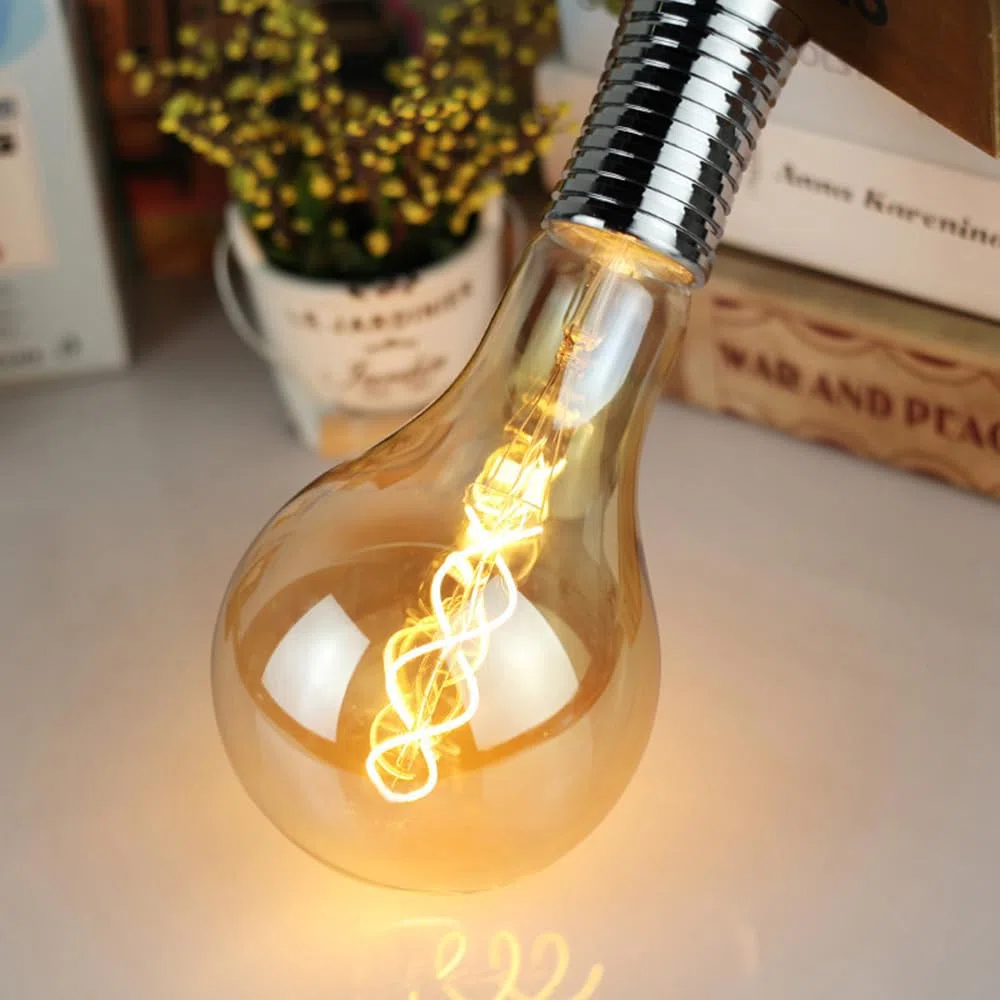 LightingDesigner Grandi dimensioni lampadina Edison A110/PS35 morbido filamento LED 4 W dimmerabile lampadina antico vintage