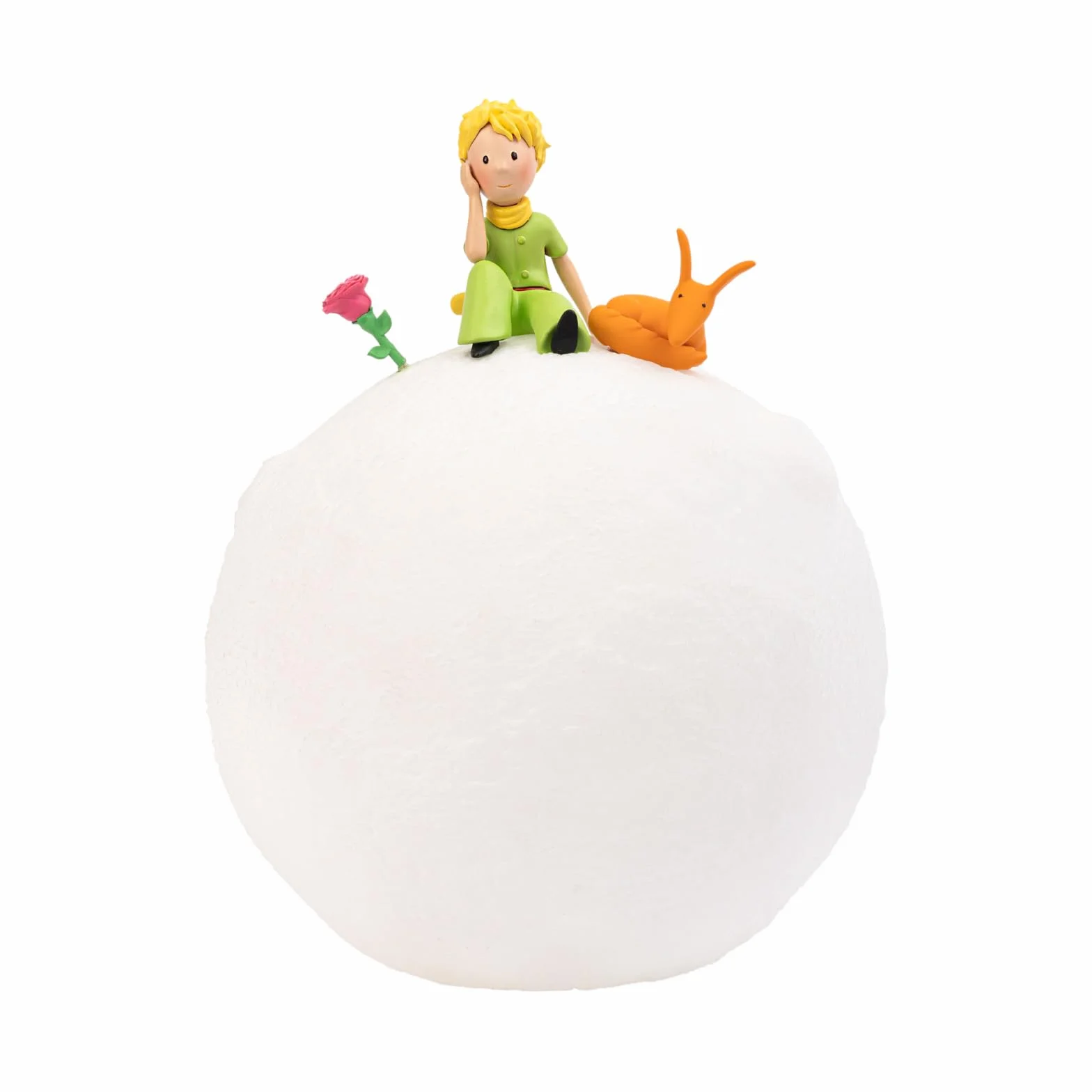 Grupo Erik Lampada Piccolo Principe - Lampada da Scrivania e Comodino con Luce LED, Luce Notturna Bambini Il Piccolo Principe Gadget | Cavo USB o Batterie (15 x 19 x 15 cm)