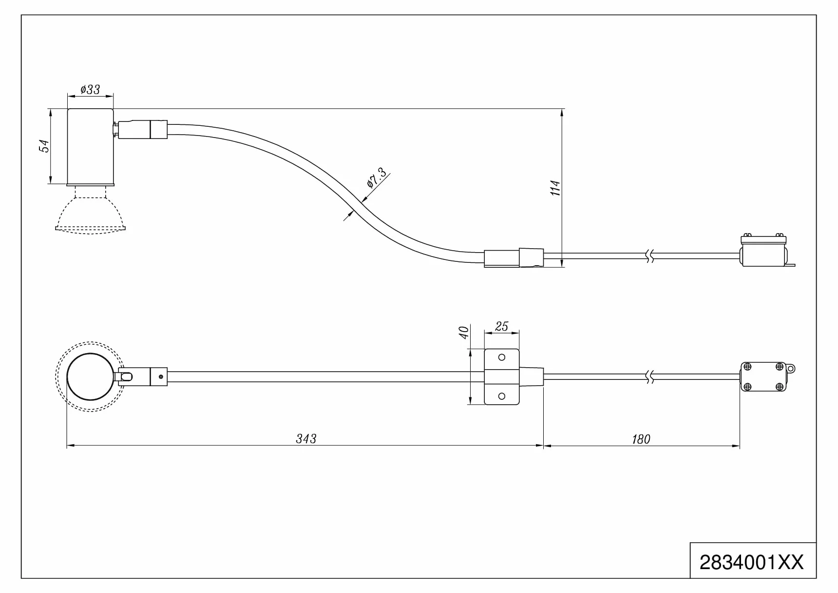 TRIO, Applique, Giada 1xGU10, max.5,0 W Finitura: Metallo, Cromo L:5,4cm, L:34,0cm, A:11,4cm IP44IP44,Senza illuminante