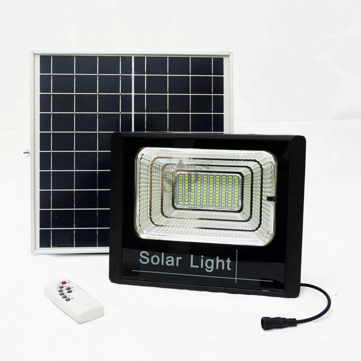TEMPO DI SALDI Faro A Led Da 50W SMD Luce Bianca Con Pannello Solare, Sensore E Telecomando