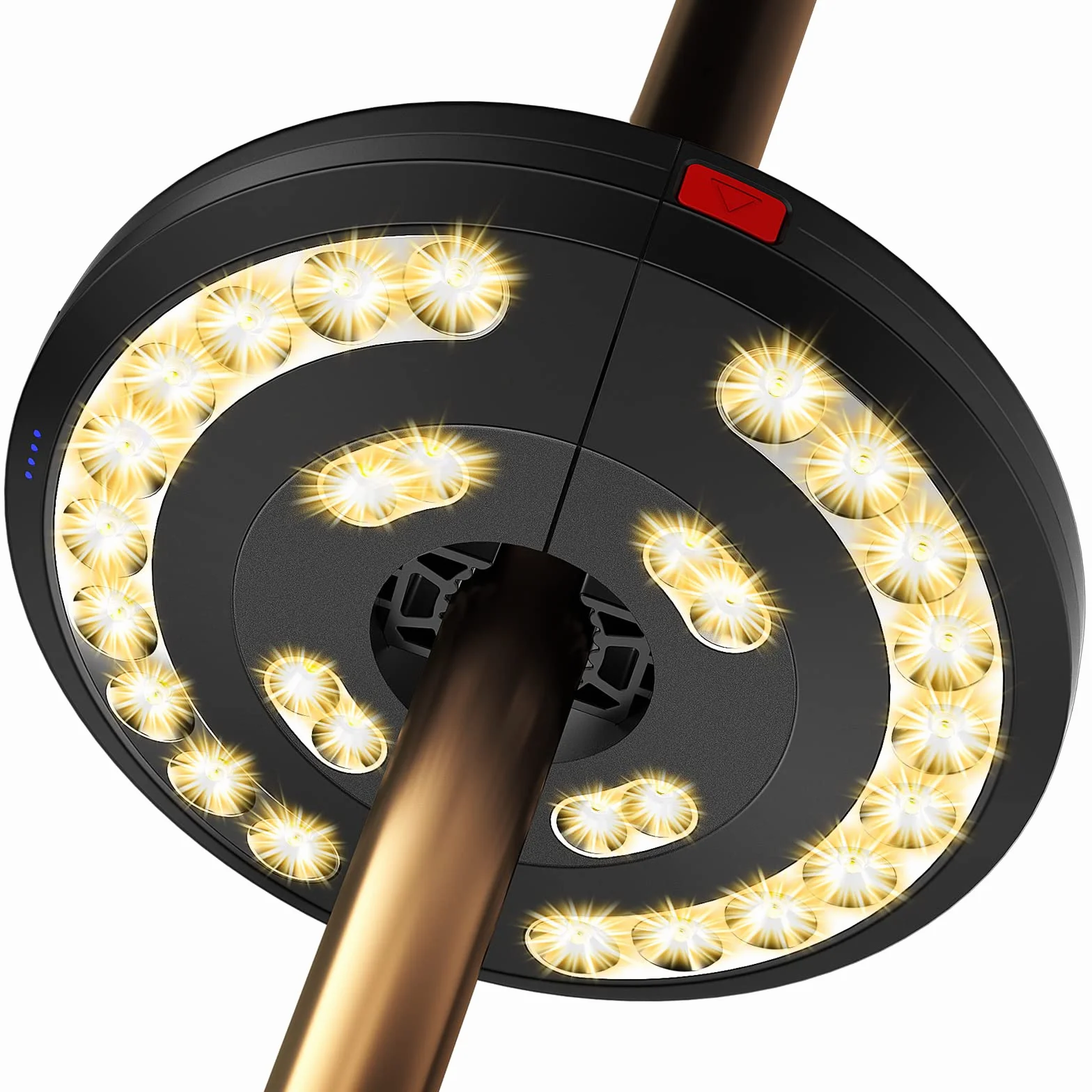 Luce per Ombrellone, Eletorot Luci da Esterno Giardino USB Ricaricabile Illuminazione per Ombrellone da Spiaggia Giardino 200lm