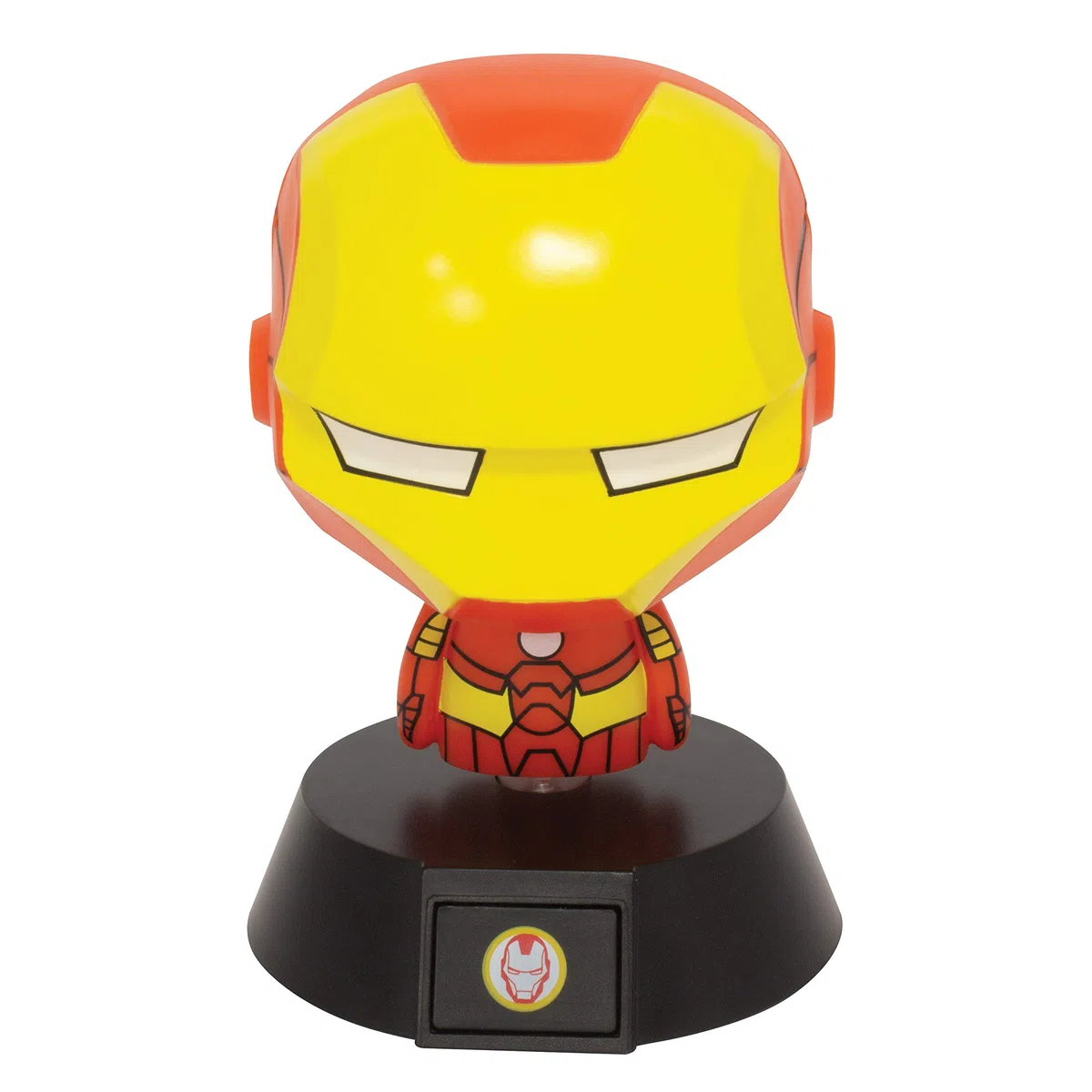 Paladone Iron Man Icona Luminosa da Collezione | Ideale per camere da Letto dei Bambini, Ufficio e casa | Pop Culture Gaming Merchandise, Multicolore