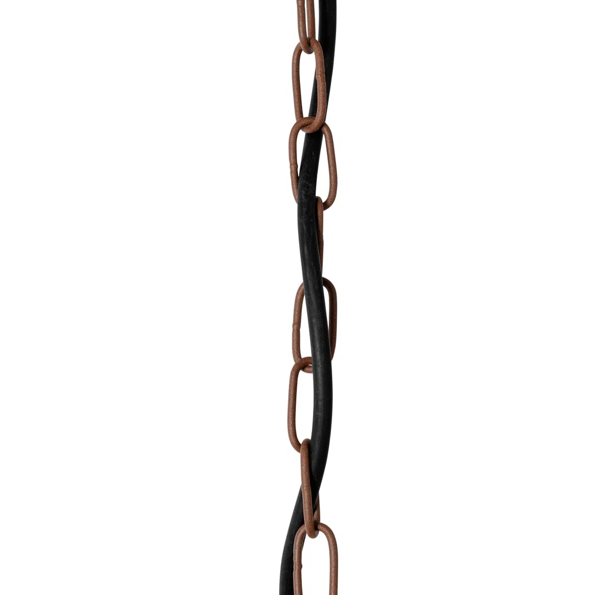Qazqa kansas - Lampada a sospensione Moderno - 1 luce - Ø 29.4 cm - Ruggine - Moderno - Illuminazione esterna