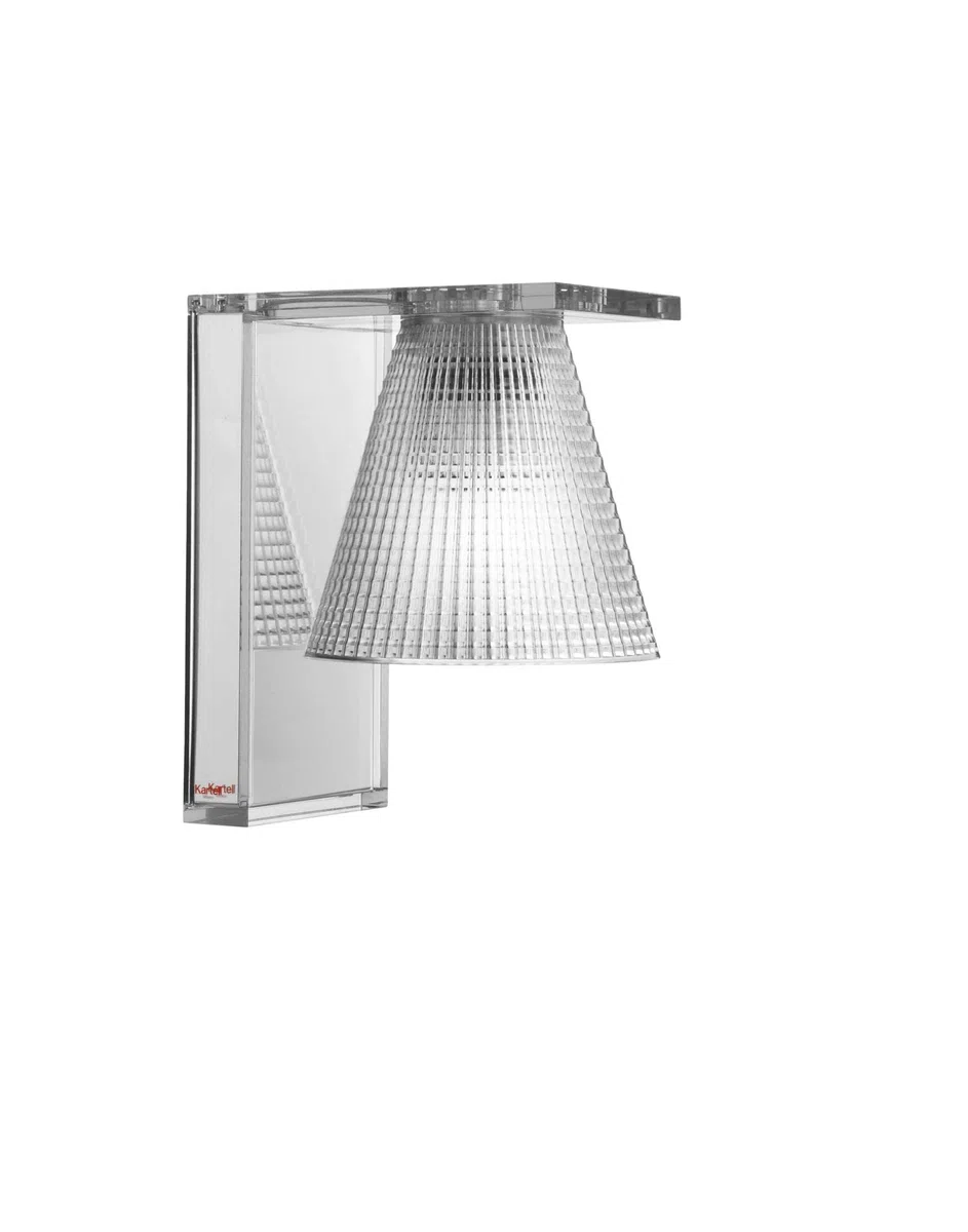 Kartell Light-Air Applique, Versione Sculturata,Cristallo, Sculturata
