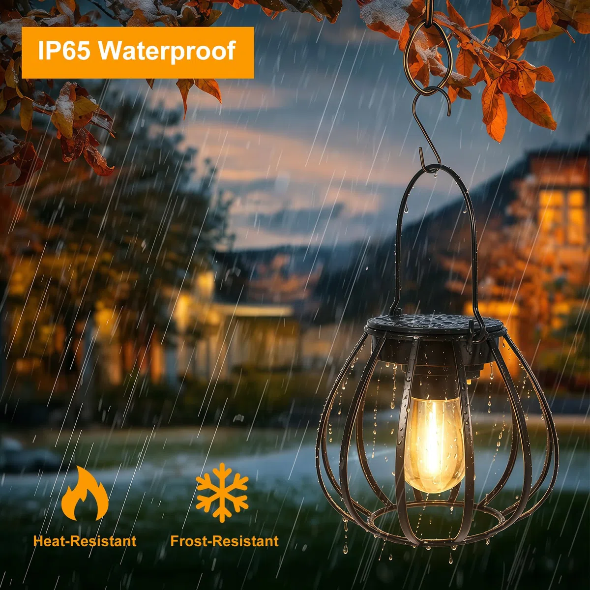 Lanterne Solari Da Esterno 2 Pezzi - Lanterna Solare Da Esterno IP65 Impermeabile - Forma di Brocca Solar Light Lanterne Da Giardino Bianco Caldo Per Da Esterno Giardino Feste Patio