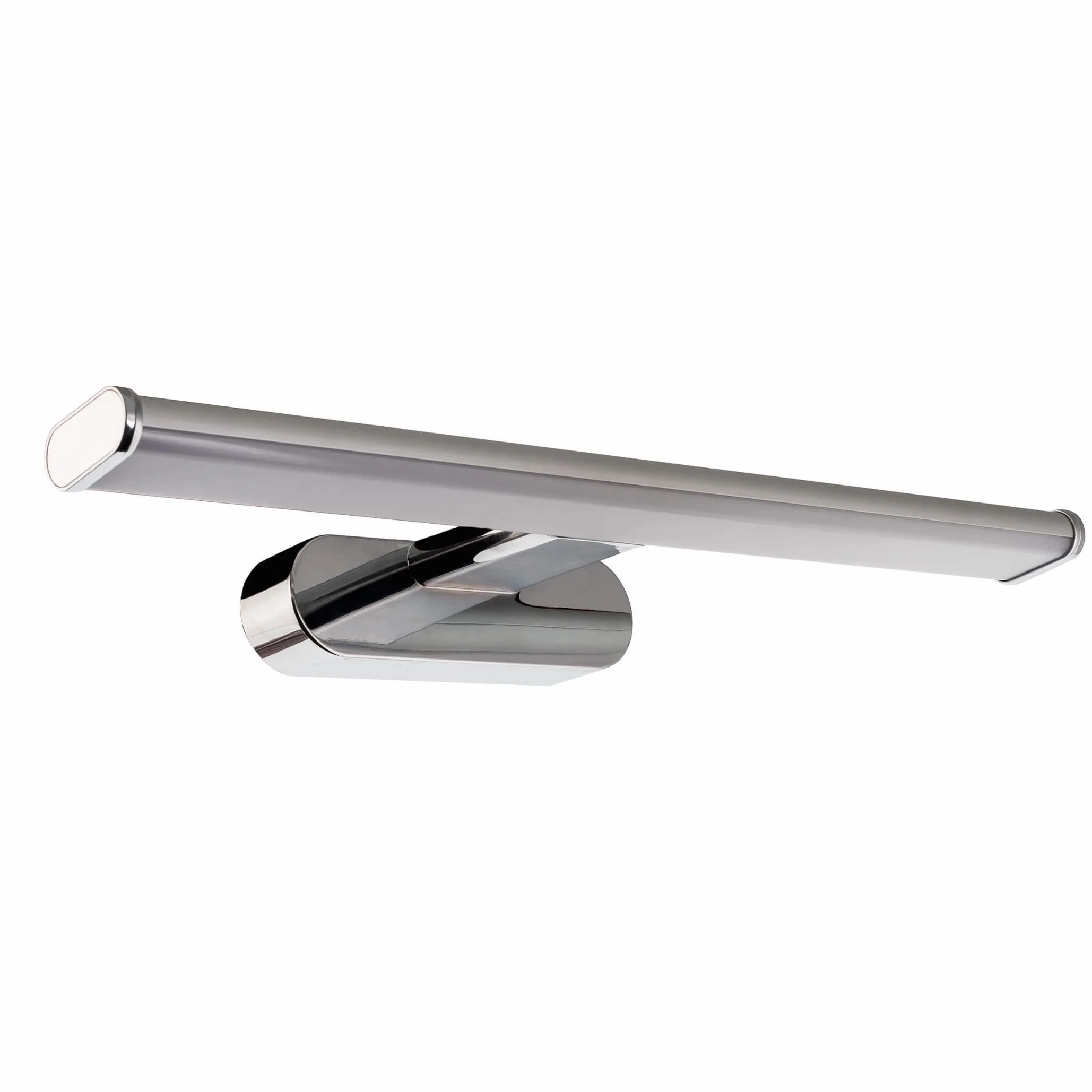 SEBSON LED Lampada da Specchio, Montaggio a Parete, Lampada da Specchio Bagno IP44, Bianco Neutro 4.000K, Cromo, 400x133x42mm, 8W, 600lm