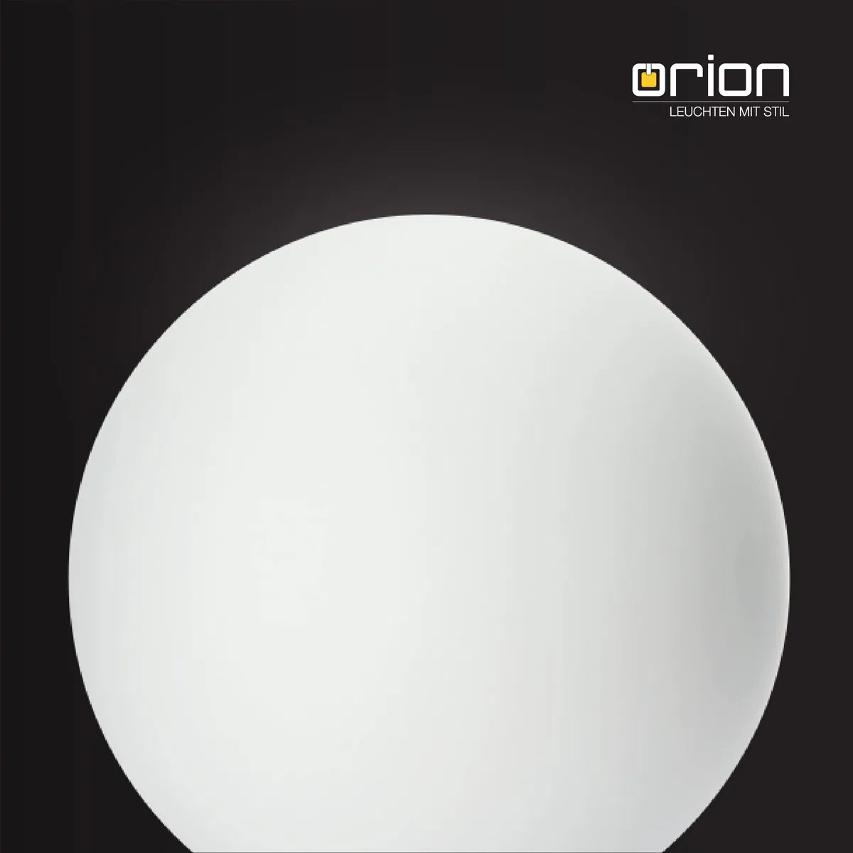Sfera di vetro di ricambio, 135mm, dimensione del foro: 42 mm, E14, bianco opaco