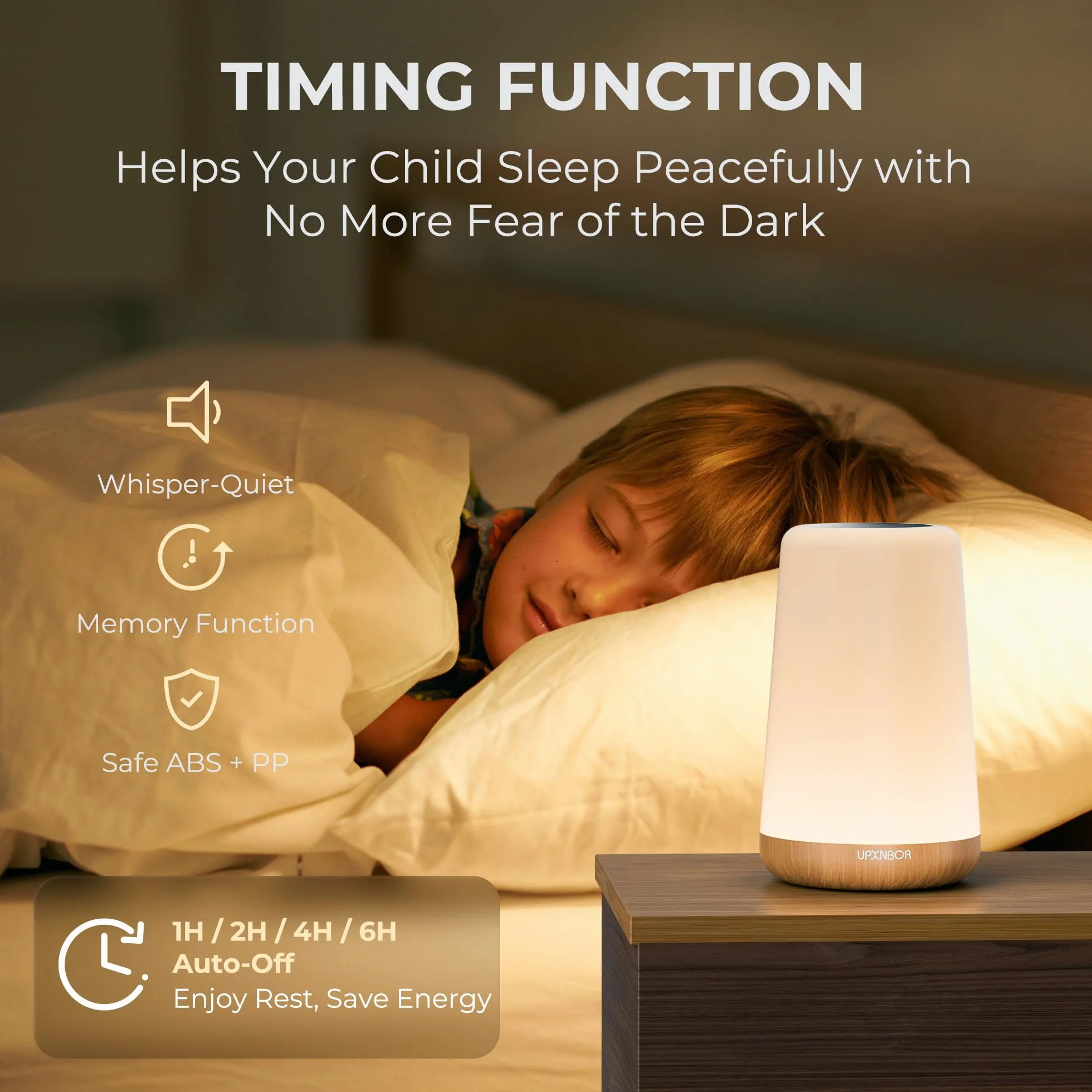 Lampada da comodino a LED con telecomando, dimmerabile con 13 colori RGB e 4 modalità, lampada da tavolo senza fili con timer e gancio, ricarica USB, luce notturna portatile per camera da