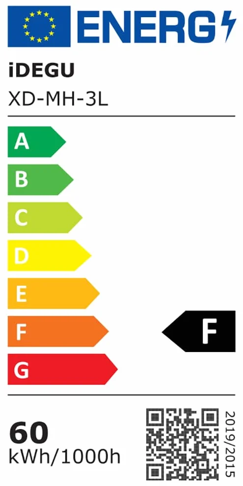 iDEGU Lampadario a Sospensione, Retrò Industriale Lampada da Soffitto con 3 Bracci a Stile Ragno Creativo DIY Lampada a Sospensione Vintage con Attacco E27 per Soggiorno Camera da Letto, 150CM, Nero