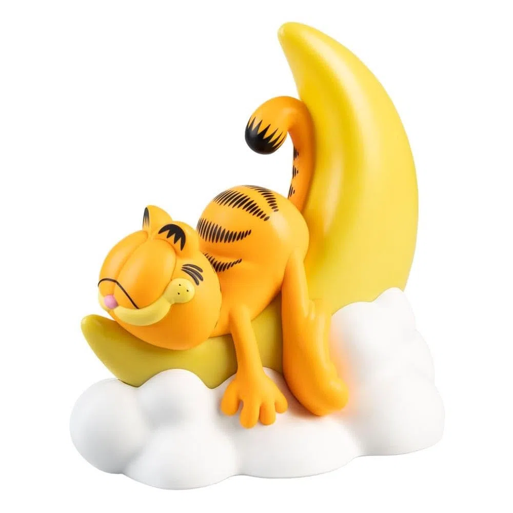 Grupo Erik Lampada Garfield Gadget Room - Lamp Decorativa Statua│ Con luce LED : USB o Batterie - Regalo Merchandising Ufficiale Garfield (34x19x15 cm)