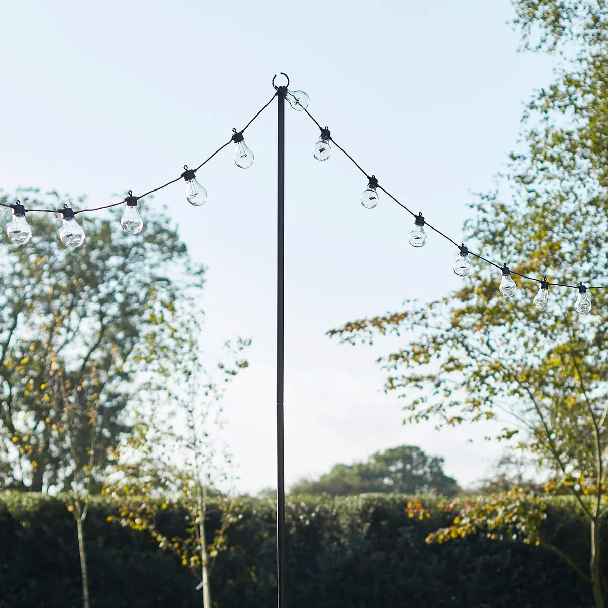 Lights4fun - Palo per festone da 2,75 m