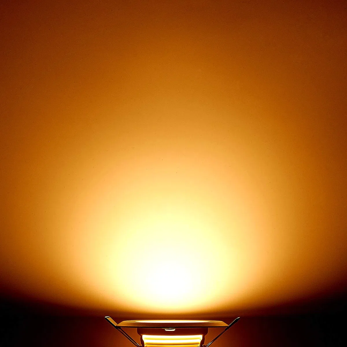HCFEI 3x Faretti LED da Incasso in bianco per cartongesso, con Porti Luce Bianco Caldo 3W Pari a 35W 3000K 55mm foro da incasso Angolo a Fascio 120 Gradi AC 230V