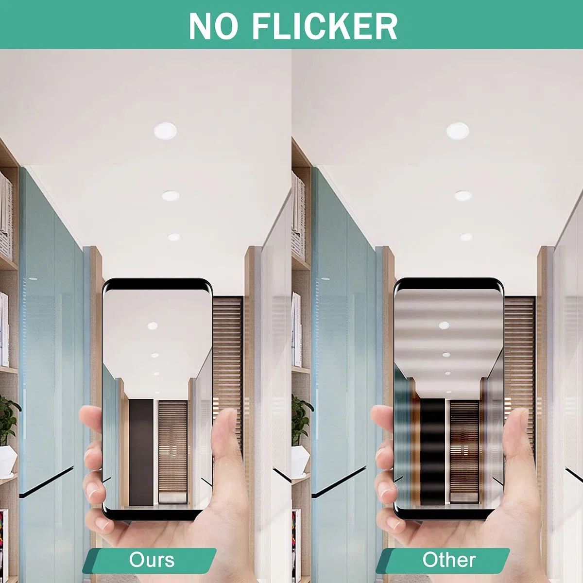 Tailcas Faretti Led da Incasso per Cartongesso 6000K, 6w 600lm IP44 Ultra Slim Faretto da Incasso Bagno, 26mm Bianca Naturale Luci Ultrasottili da Soffitto Integrati, Foro Φ 75-95mm