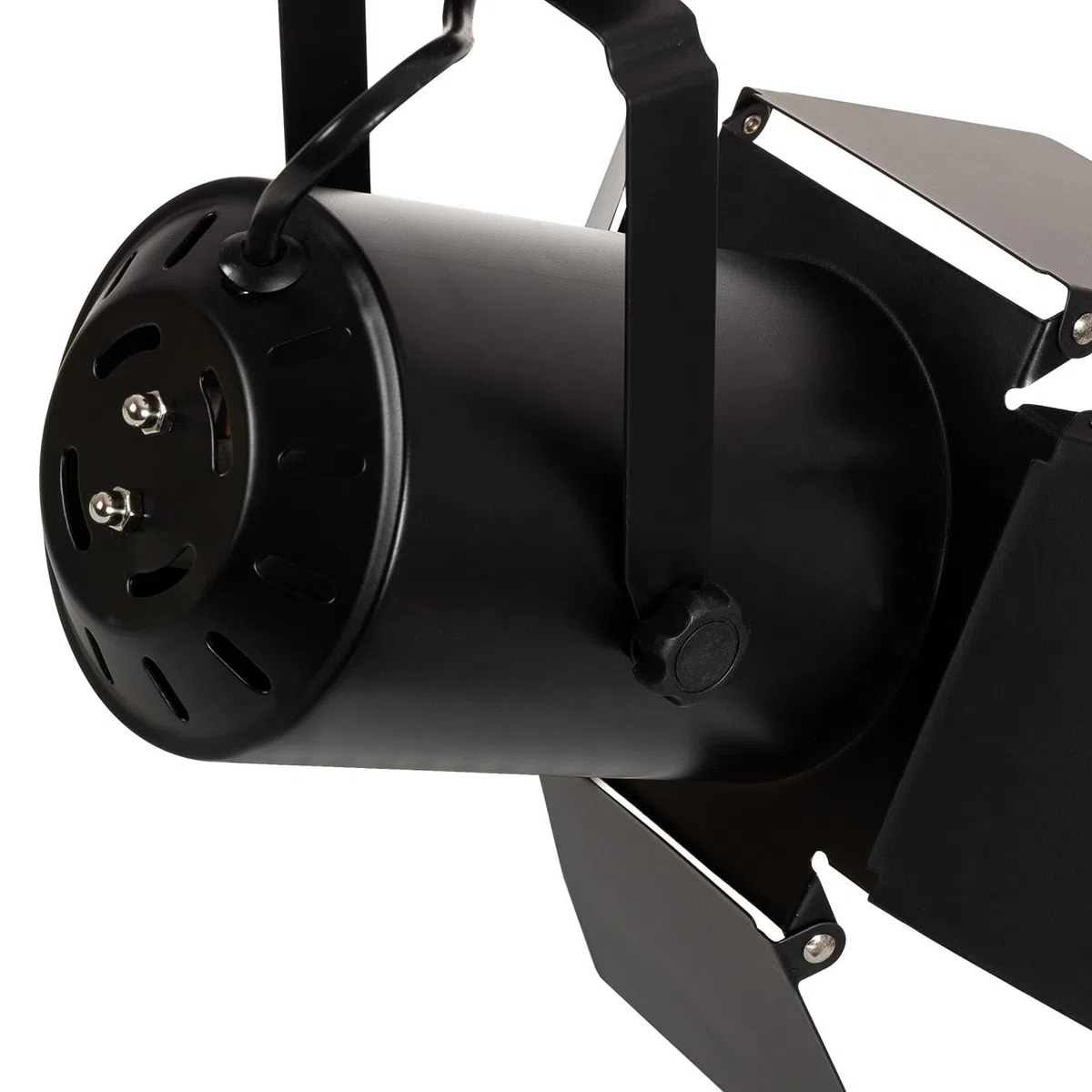 LEDKIA LIGHTING Faretto Portalampada da Superficie Cinema per Lampadine E27 PAR30 Nero E27