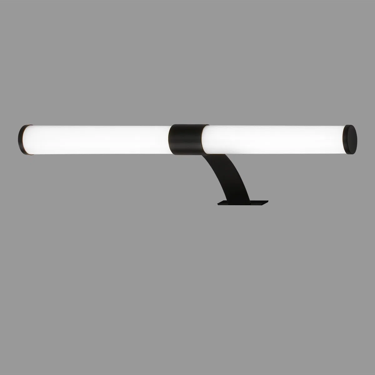 BRILONER Lampada LED a Specchio per Bagno, Lampada a Specchio 2 In 1, Lampada da Mobile, Lampada da Parete, Ip44, Colore Luce Bianca Neutra, 6W, Nero, 40 cm