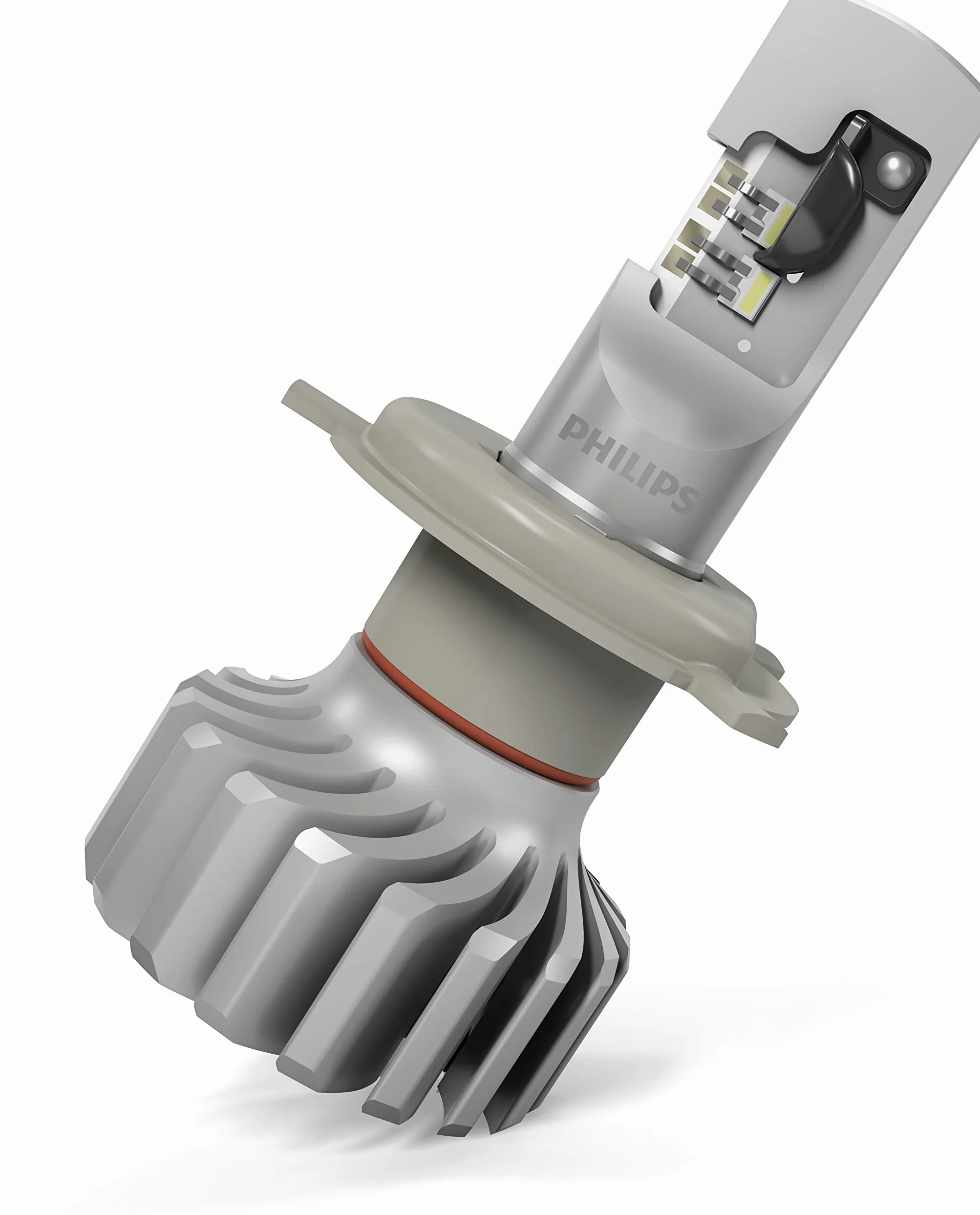 Philips automotive lighting Ultinon Pro6000 H4-LED Lampada LED omologata, 230% più luminosa, 5.800K, set di 2