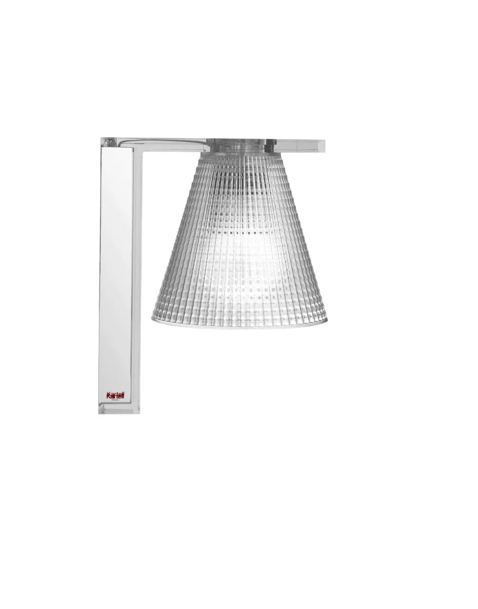 Kartell Light-Air Applique, Versione Sculturata,Cristallo, Sculturata