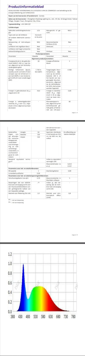 Comely Plafoniera LED Soffitto 18W, 3 Luce Lampada da Soffitto, Lampadario LED Moderno 6500K Bianco Freddo per Cucina, Camera da Letto, Balcone, Corridoio