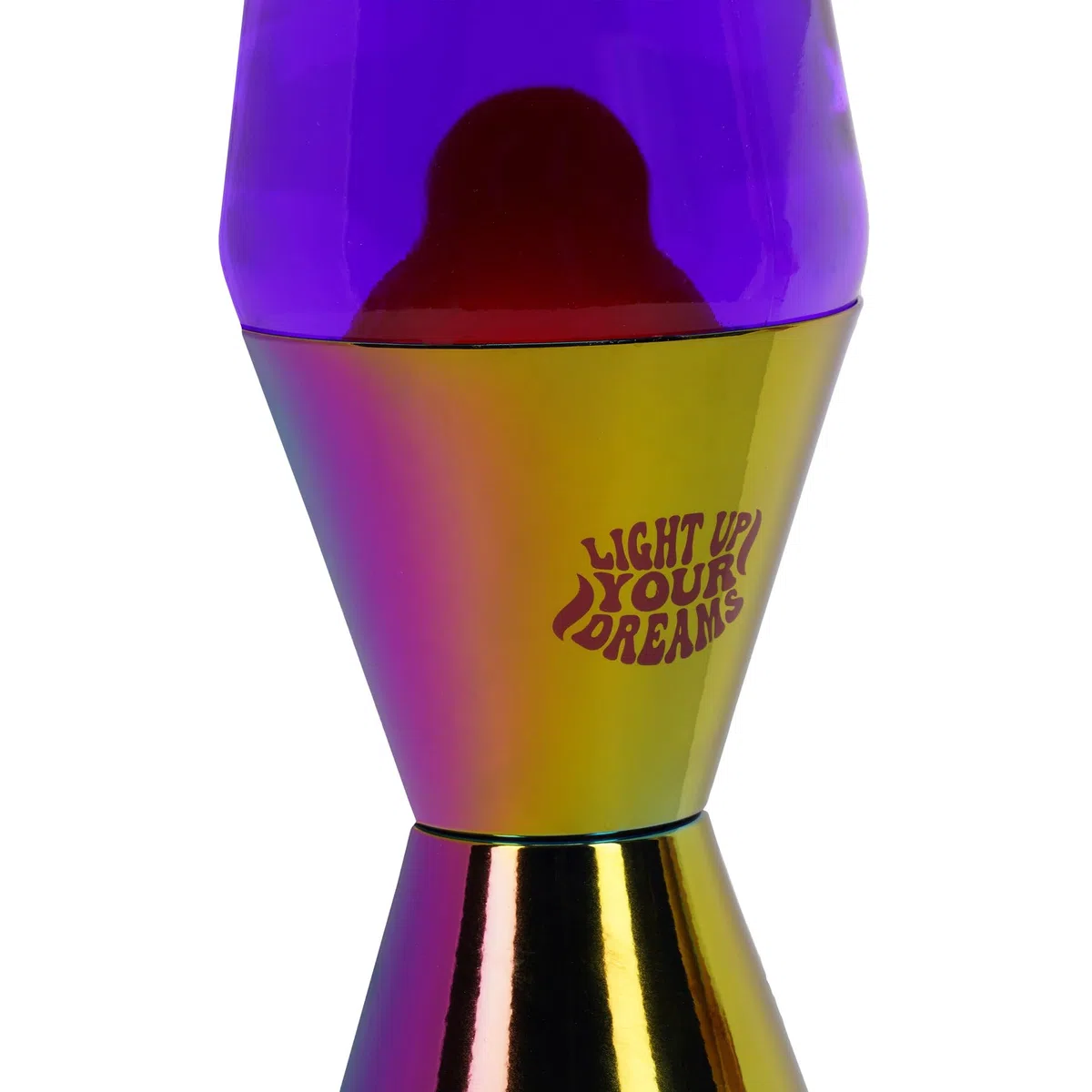 Legami - Lava Lamp Magmastic, Lampada Lava Effetto Rilassante, Liquido Viola Lava Rosso, Lampadine Incluse, Diametro 11 cm, Altezza 36,3 cm, Tema Holo Fairy
