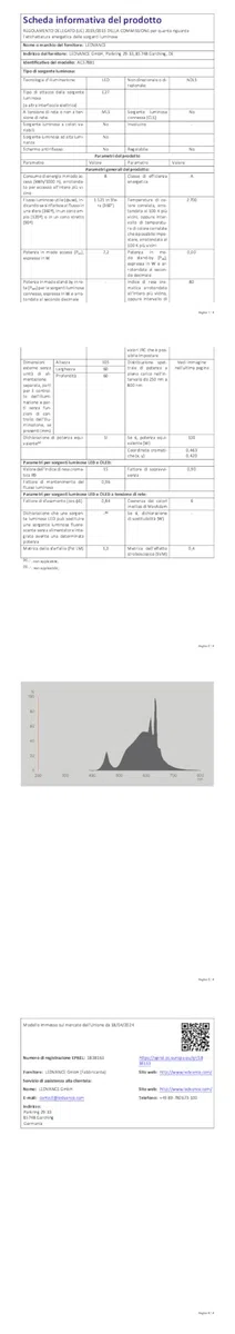 OSRAM Lampade LED ad alta efficienza con classe di efficienza energetica A, Confezione vantaggiosa con 5 lampadine, sostituzione 100W, bianco caldo (2700K), E27,vetro a filamento