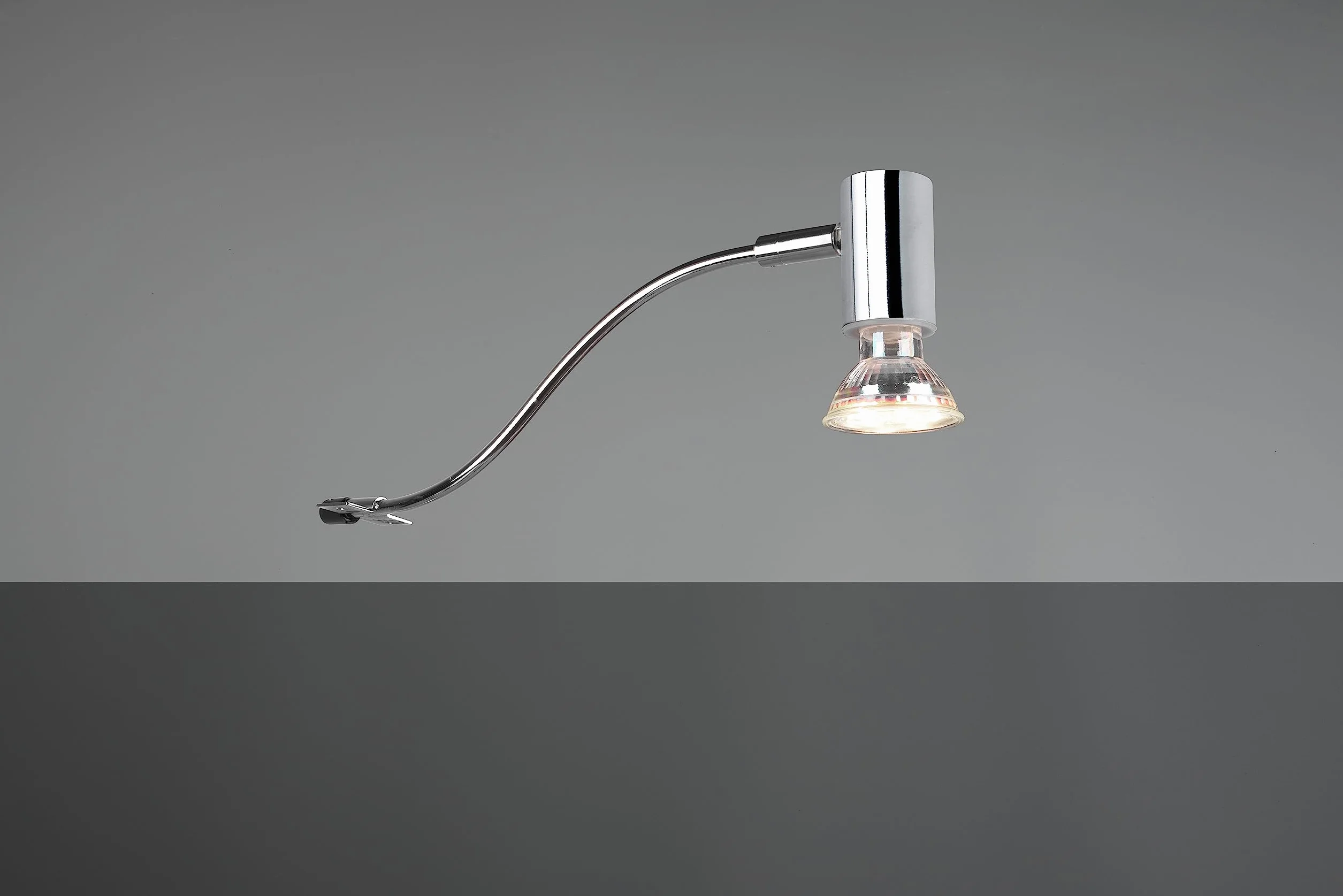 TRIO, Applique, Giada 1xGU10, max.5,0 W Finitura: Metallo, Cromo L:5,4cm, L:34,0cm, A:11,4cm IP44IP44,Senza illuminante