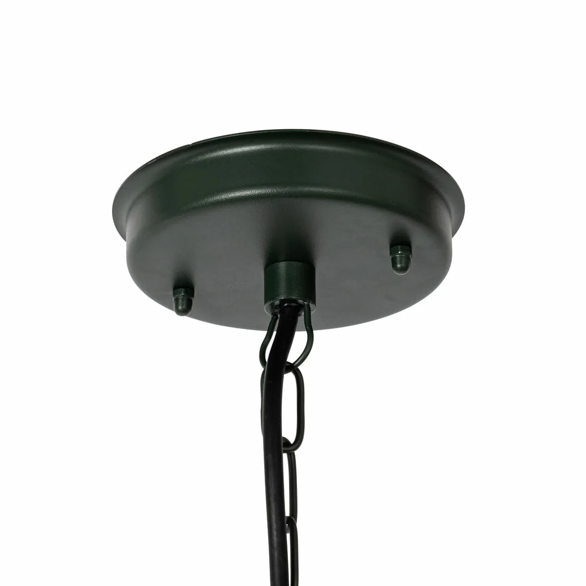 Qazqa kansas - Lampada a sospensione Moderno - 1 luce - Ø 29.4 cm - Verde - Moderno - Illuminazione esterna