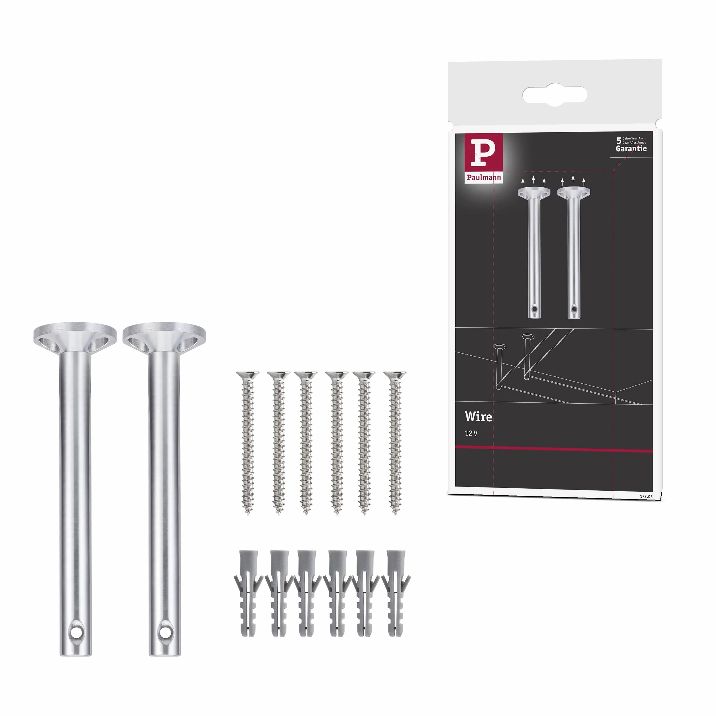 Paulmann 178.06 Corda System, Argento