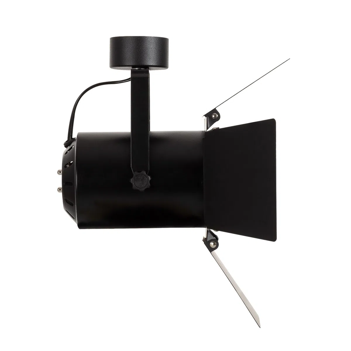 LEDKIA LIGHTING Faretto Portalampada da Superficie Cinema per Lampadine E27 PAR30 Nero E27