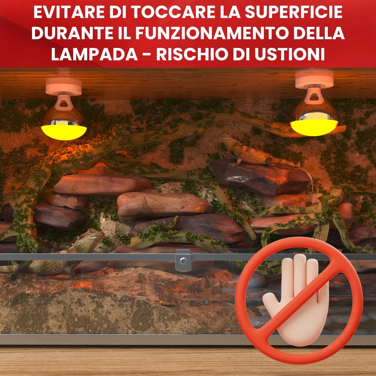 GlowUp Lampada Infrarossi Riscaldante E27, 250W R125 Dimmerabile Lampada Riscaldante per Pulcini, Rettili, Lampade Riscaldanti Cucina, Scaldaceni(2-pezzi)