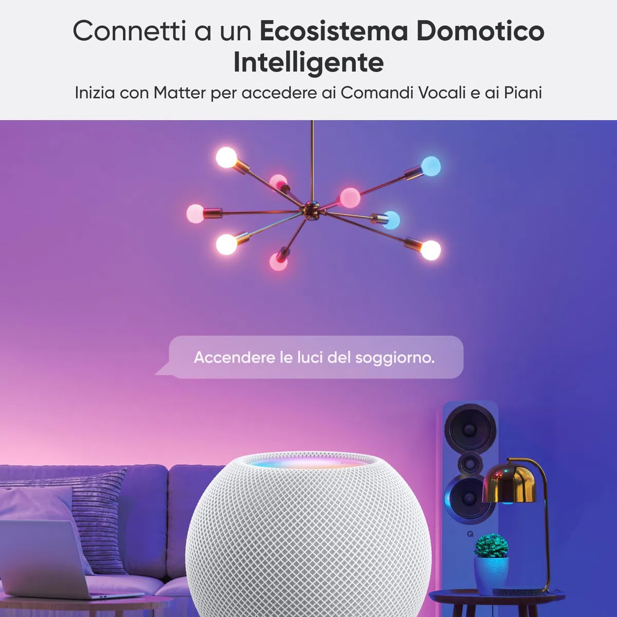 Nanoleaf Lampadine LED Smart E27, RGB WiFi, compatibili con Alexa/Google Home, 9W dimmerabili, 2700K-6500K, Matter e Bluetooth, Necesito un centro, telecomando incluso, confezione da 2
