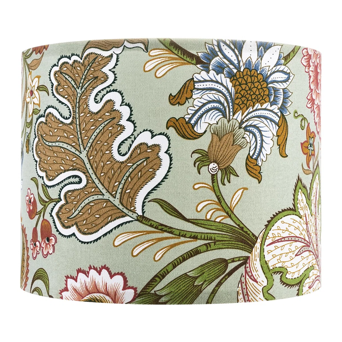 VEVOR Paralume a Tamburo Dimensioni Medio, Paralume di Ricambio per Lampade da Tavolo, Lampadina da Terra Lampada a Sospensione, Copri Lampadine 330 x 330 x 250 mm 2 Pezzi, Fiori Scuri