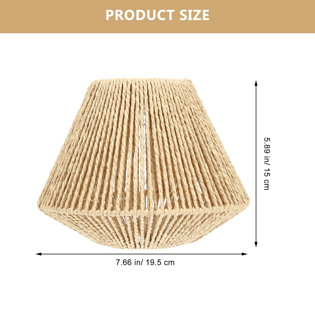 Mikikit Plafoniera I ntrecciata, Paralume Boho in Rattan Vimini Lampada Da Soffitto In Corda Di Paglia Naturale Con Paralume In Rattan Luce A Muro