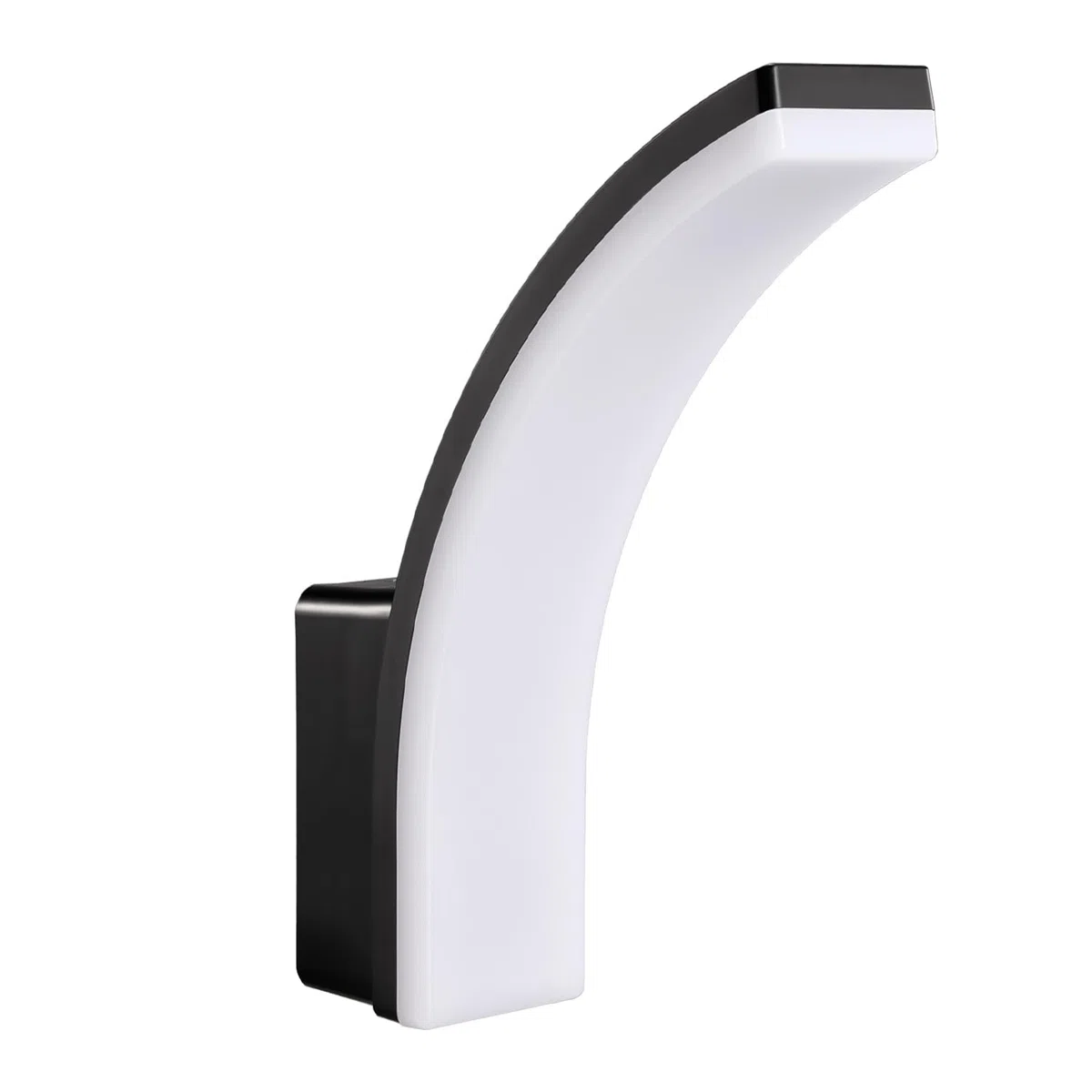 Maclean MCE511 Lampada da parete a LED, illuminazione da parete per uso esterno ed interno, lampada da parete, 20W, IP65 - impermeabile, 2750lm, 4000K bianco neutro (Nero)