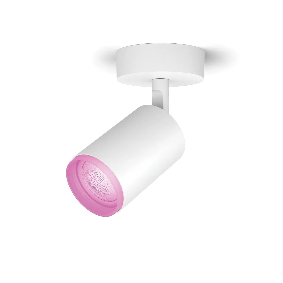 Philips Hue White and Color Ambiance Fugato Faretto Smart, 3 Punti Luce, Orientabili, Bluetooth, Dimmerabile, Attacco GU10, Lampadine Incluse, Bianco