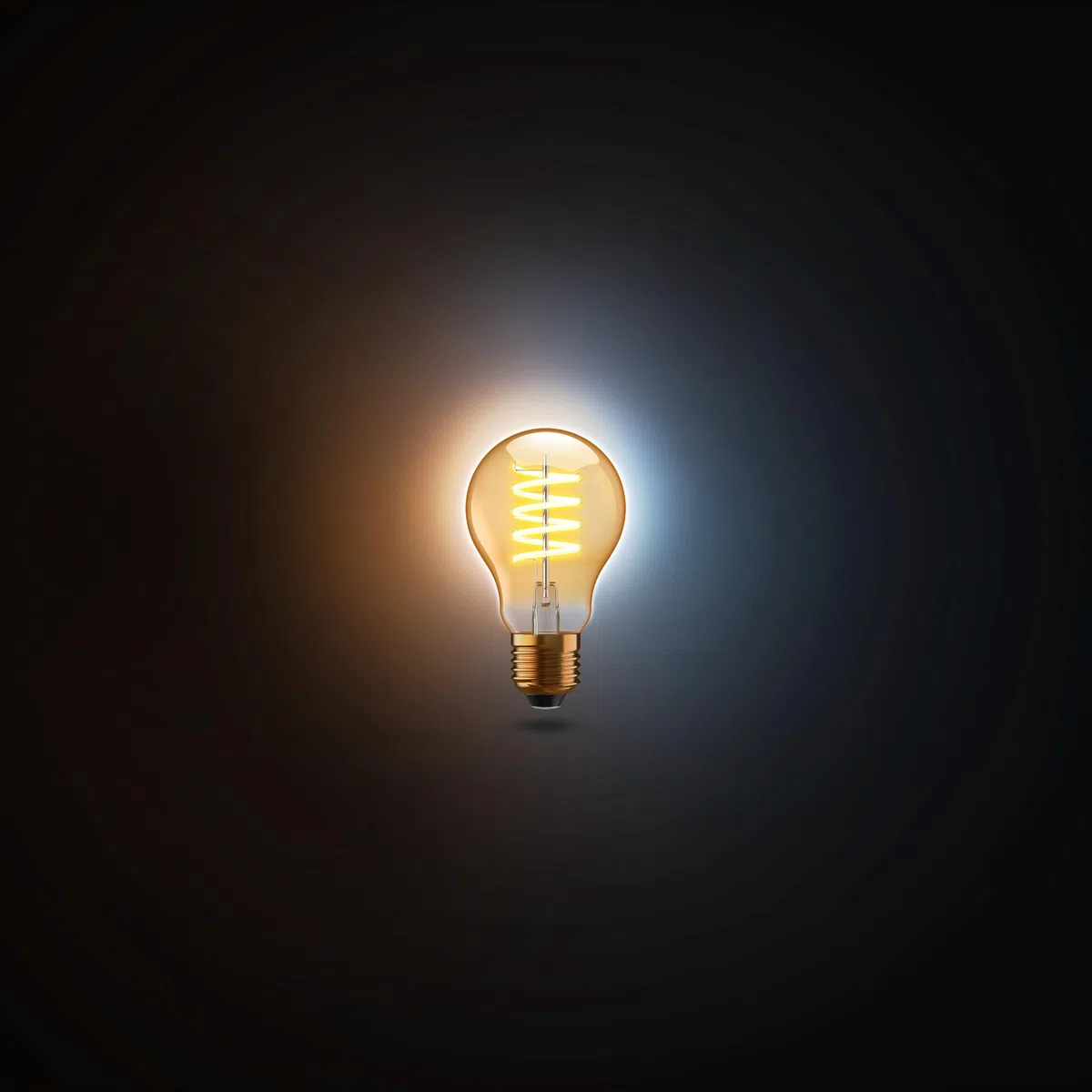innr Lampadina Smart E27 Zigbee, Funziona con Hue* e Alexa (Bridge Richiesto), Filament LED Luce Bianca Calda e Fredda, Dimmerabile, 610 lumen - 1 pezzo