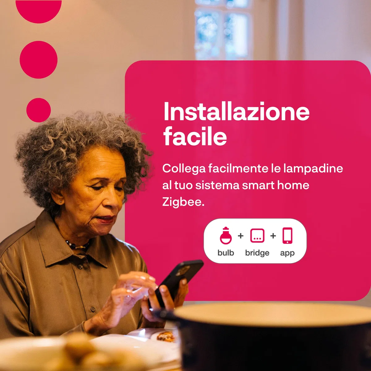 innr Lampadina Smart E27 Zigbee, Funziona con Hue* e Alexa (Bridge Richiesto), Filament LED Luce Bianca Calda e Fredda, Dimmerabile, 610 lumen - 1 pezzo