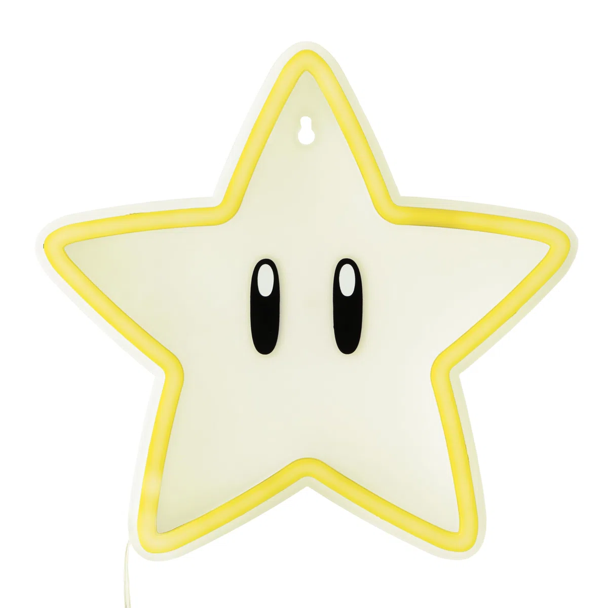 Super Mario Super Star LED Neon Wall Light, Licenza Ufficiale Lampada con Cavo di Alimentazione per Casa, Camera da letto, Living Space Decor, Regalo per Giocatori | Paladone