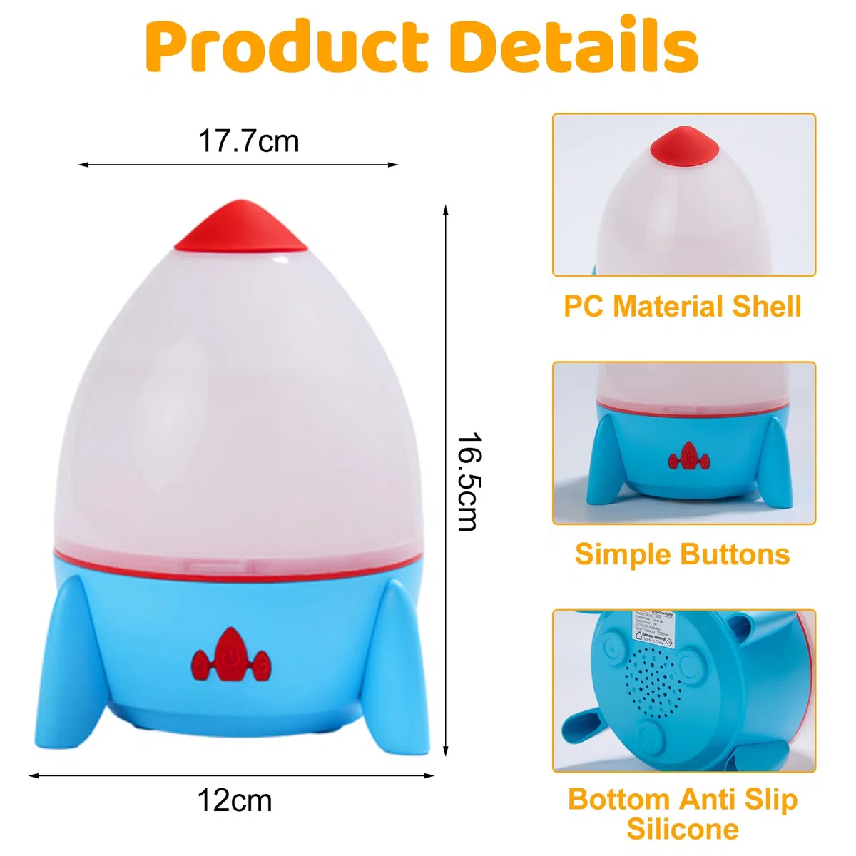 Proiettore cielo stellato per bambini con 8 film, luce notturna per bambini, luce notturna per bambini, proiettore con stelle Bluetooth, regalo di Natale per ragazzi e ragazze, decorazione