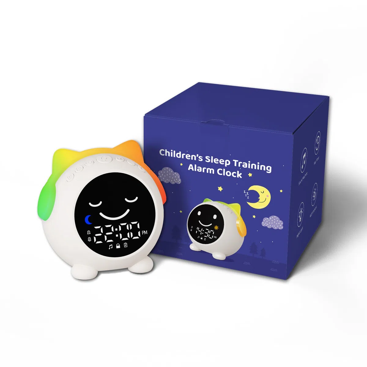 Sveglia per bambini, orologio OK to Wake con luce notturna. Timer Nap Timer, sveglia per bambini, allenamento per il sonno dei bambini, decorazione per la cameretta, idea regalo per