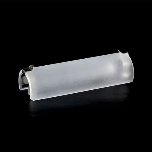 ORION LIGHTSTYLE Vetro di protezione per lampada a luce indiretta, R7s, per aste da 78 mm, vetro di ricambio opaco per lampade alogene, vetro opalino