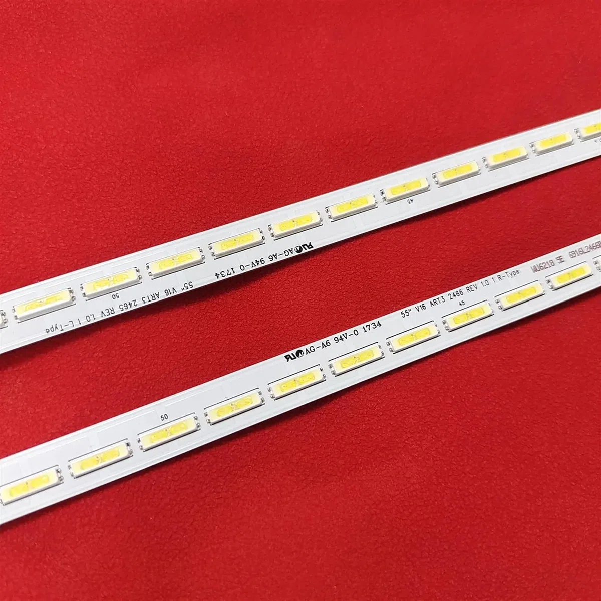 Striscia di retroilluminazione a LED Compatibile for LG 55UH651V 55UH650V 55UH7650 55UH671V 6922L-0189A 0199A LC550EGG FJ M5 55 V16 ART3 2465 2466