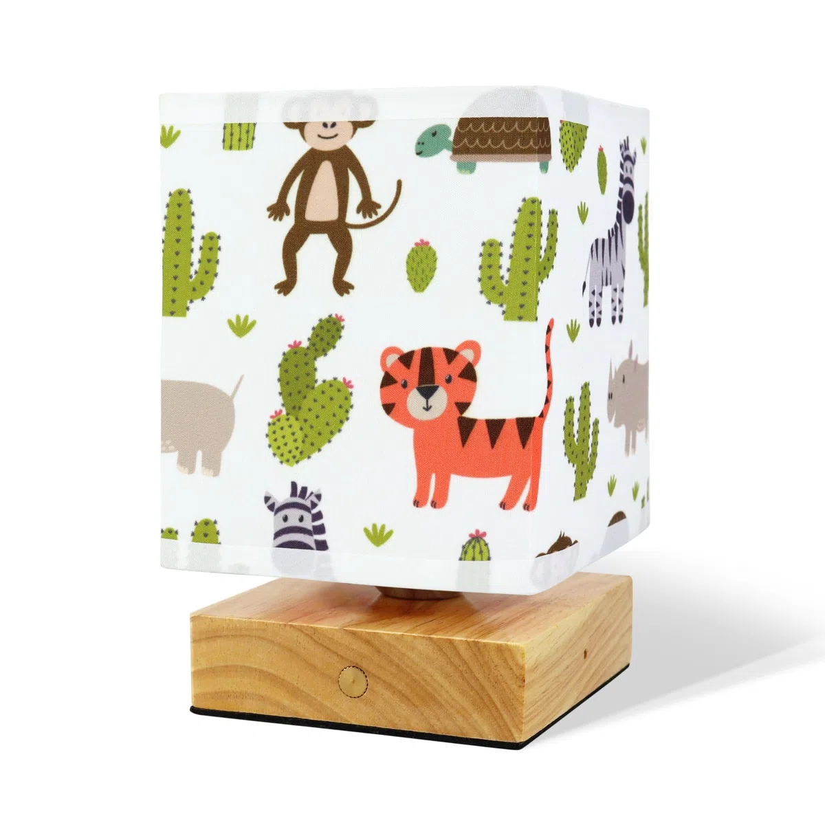 Wetry Lampada da Comodino Bambini con Paralume Luce Notturna Neonati Regolabile Intensità Lucina Notte Ragazzi Ricaricabile Regalo Compleanno Ragazze