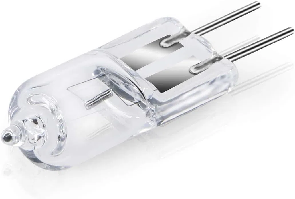 Osram Halostar Starlite 64440 S - Confezione da 10 pezzi, 50 Watt, 12 Volt, GY6.35, luce bianca calda, 910 lumen, lampadina alogena a spina, lampada con attacco a innesto