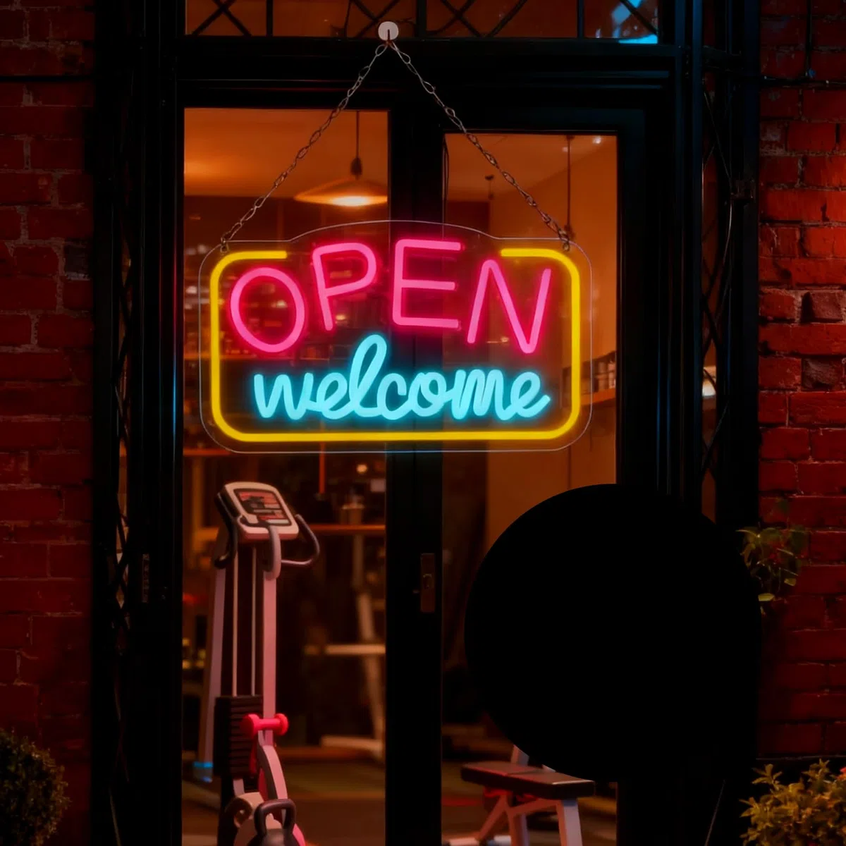 Open Insegna Al Neon Di Benvenuto, Insegna Al Neon Aperta 43 X 23 Cm, Cartello A Led Open Neon Alimentata Tramite Usb, Pannello Luminoso Al Neon Per Bar, Gaming, Camera Da Letto, Decorazione Verticale